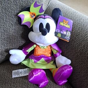 Disney Parks 2024 Halloween Minnie Mouse Plush